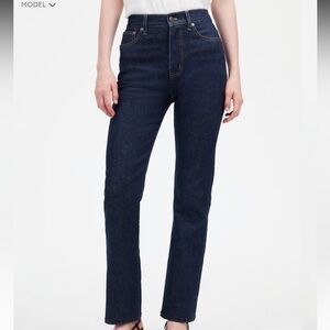 Madewell High Rise 90s Straight Jeans 25
